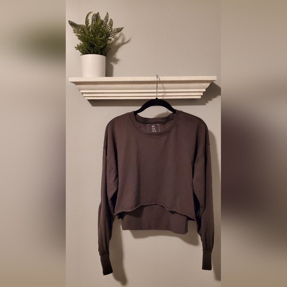 Free People Crop Shirt